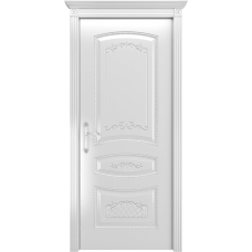 Ульяновская дверь Соната белая эмаль ДГ