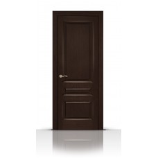 Дверь СитиДорс модель Малахит-2 цвет Венге