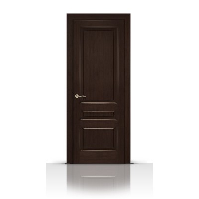 Межкомнатная Дверь СитиДорс модель Малахит-2 цвет Венге