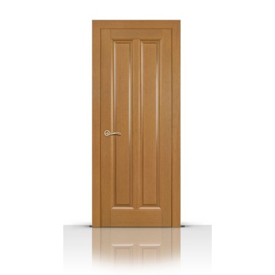 Межкомнатная Дверь СитиДорс модель Крит цвет Анегри светлый