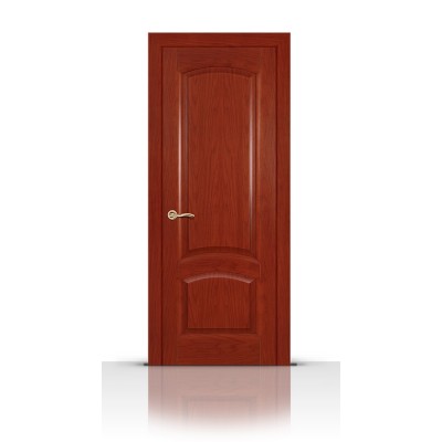 Межкомнатная Дверь СитиДорс модель Александрит цвет Красное дерево