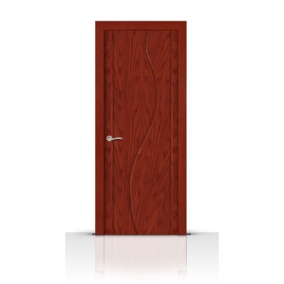 Межкомнатная Дверь СитиДорс модель Корунд цвет Красное дерево