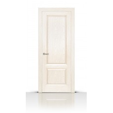 Дверь СитиДорс модель Малахит-1 цвет Ясень белый