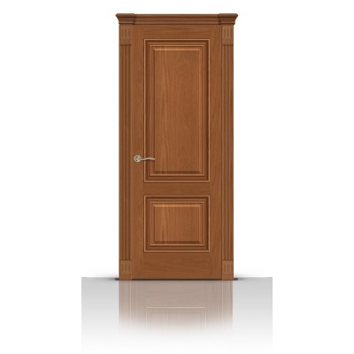 Межкомнатная Дверь СитиДорс модель Элеганс-1 цвет Американский орех