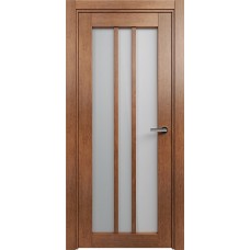 Дверь Status Optima модель 136 Анегри стекло Сатинато белое