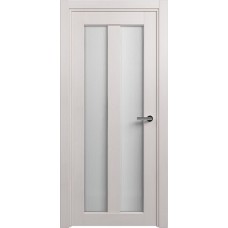 Дверь Status Optima модель 135 Дуб белый стекло Канны