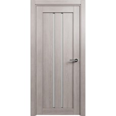Дверь Status Optima модель 133 Дуб серый стекло Канны