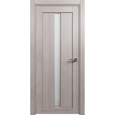 Дверь Status Optima модель 134 Дуб серый стекло Канны
