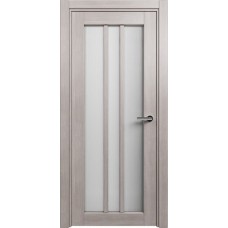 Дверь Status Optima модель 136 Дуб серый стекло Канны