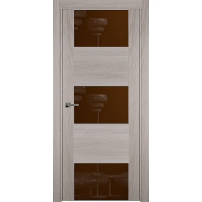 Межкомнатная Дверь Status Versia модель 226 Ясень стекло лакобель коричневый
