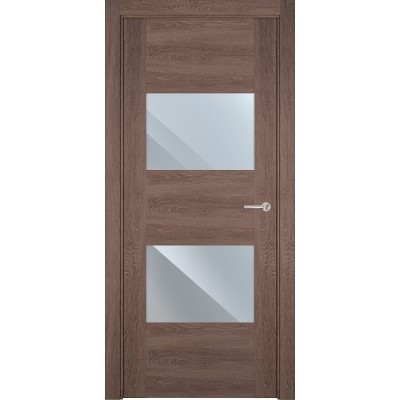 Межкомнатная Дверь Status Versia модель 221 Дуб капучино Зеркало
