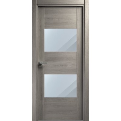 Межкомнатная Дверь Status Versia модель 221 Дуб серый Зеркало
