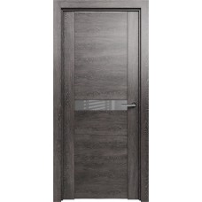 Дверь Status Trend модель 411 Венге пепельный стекло лакобель серый