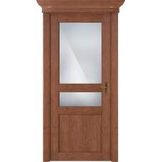 Дверь Status Classic модель 533 Анегри стекло Сатинато белое