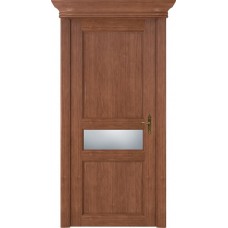Дверь Status Classic модель 534 Анегри стекло Сатинато белое