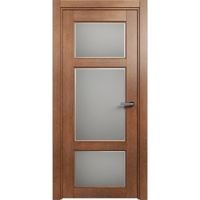 Межкомнатная Дверь Status Classic модель 542 Анегри стекло Фацет