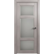 Дверь Status Classic модель 542 Дуб серый стекло Фацет