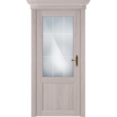 Дверь Status Classic модель 521 Ясень стекло решётка Англия