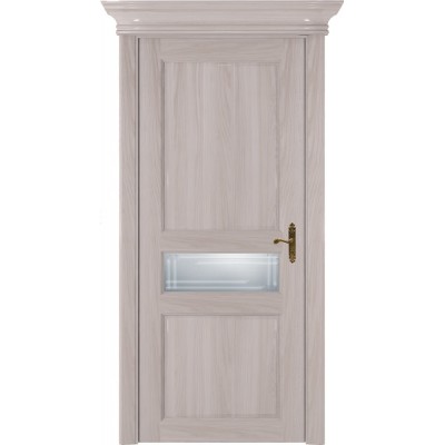 Межкомнатная Дверь Status Classic модель 534 Ясень стекло Грань
