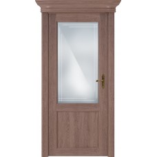 Дверь Status Classic модель 521 Дуб капучино стекло Грань