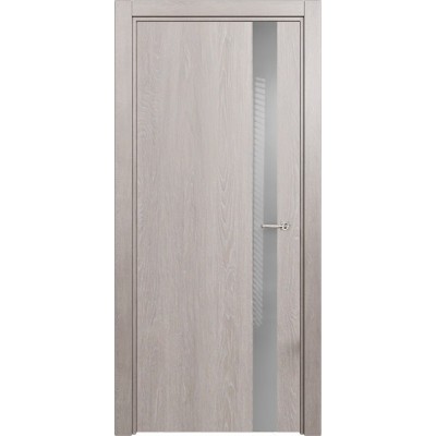 Межкомнатная Дверь Status Favorite модель 703 Дуб серый стекло лакобель серый