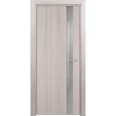 Межкомнатная Дверь Status Favorite модель 703 Ясень стекло лакобель серый