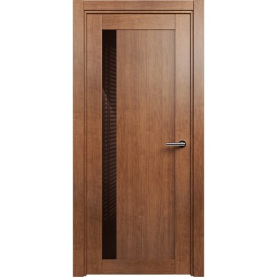 Межкомнатная Дверь Status Estetica модель 821 Анегри стекло лакобель коричневый