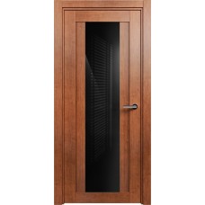 Дверь Status Estetica модель 823 Анегри стекло лакобель чёрный