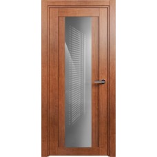 Дверь Status Estetica модель 823 Анегри стекло лакобель серый