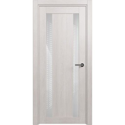 Межкомнатная Дверь Status Estetica модель 822 Дуб белый стекло лакобель белый