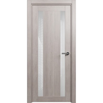 Межкомнатная Дверь Status Estetica модель 822 Дуб серый стекло лакобель белый
