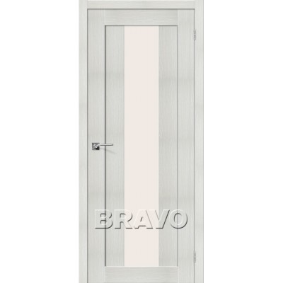 Межкомнатная Дверь Экошпон Порта-25 alu Bianco Veralinga