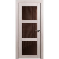 Дверь Status Estetica модель 833 Ясень стекло лакобель коричневый