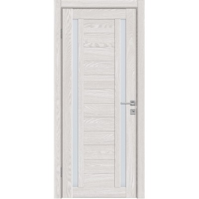 Межкомнатная Дверь ТриаДорс модель 513 Латте стекло белое