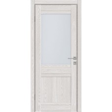 Дверь ТриаДорс модель 558 Латте стекло белое