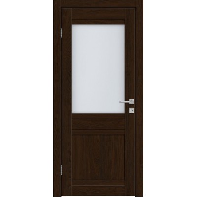 Межкомнатная Дверь ТриаДорс модель 558 Бренди стекло белое