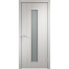 VellDoris Дверь с четвертью Smart L-2 Дуб белый мателюкс