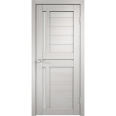 VellDoris Дверь с четвертью Duplex 3 Дуб белый лакобель