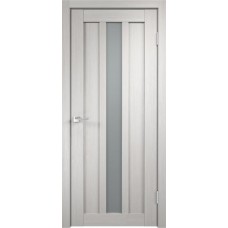 VellDoris Дверь с четвертью Interi 3-1 Дуб белый мателюкс