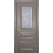 Дверь МариаМ Классик-2 Каменное дерево стекло