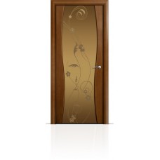 Дверь Мильяна Омега-1 Анегри триплекс бронзовый Фиалка