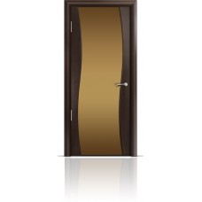 Дверь Мильяна Омега Венге триплекс бронзовый