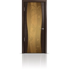 Дверь Мильяна Омега-1 Венге триплекс бронзовый Мотив