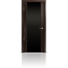 Дверь Мильяна Омега-2 Венге триплекс черный