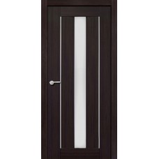Дверь Порта Белла модель Версаль-7М FL цвет Чёрный бархат стекло сатинат