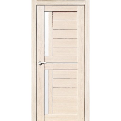Межкомнатная Дверь Порта Белла модель Соренто-М FL цвет Кремовая лиственница стекло сатинат