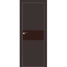 Дверь Профильдорс 4е Темно-коричневый AL коричневый лак
