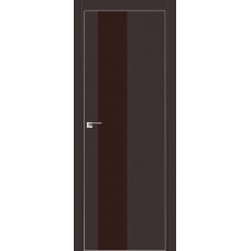 Дверь Экошпон 5е Темно-коричневый AL коричневый лак