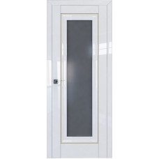 Дверь Профильдорс 24L Белый люкс молдинг золото графит