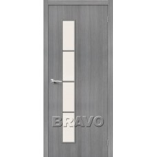 Дверь Экошпон Тренд-4 3D Grey